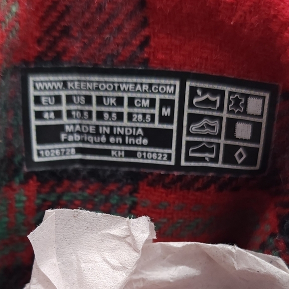 Keen Targhee II Men\'s Insulated Winter Boot WP 10.5 Dark Earth Red plaid 1026728